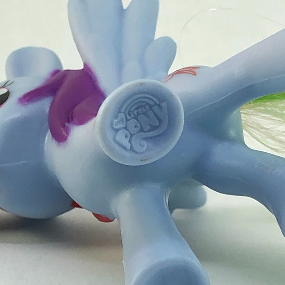 🦋 My Little Pony Movie Rainbow Dash #3 Pegasus McDonald's Happy Meal Toy 2016 - Picture 11 of 12
